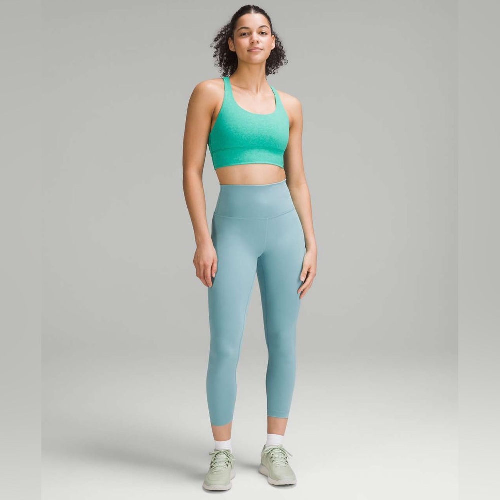 Lululemon Wunder Train High-Rise Tight 25" Tidal Teal Size 10